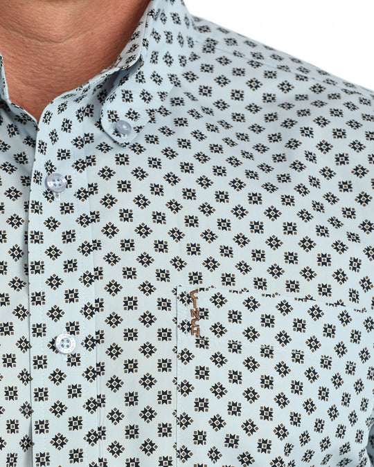 Men's Cinch Modern Fit Western Button Up Shirt - MTW1347166
