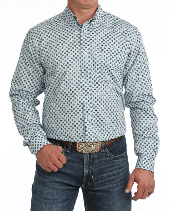 Men's Cinch Modern Fit Western Button Up Shirt - MTW1347166