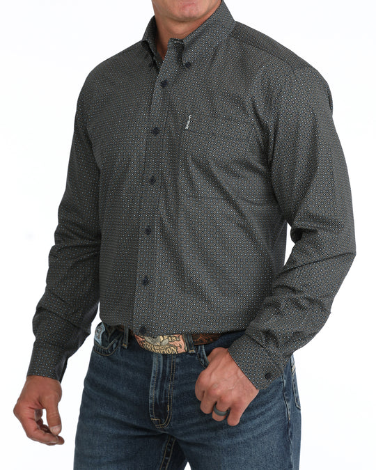 Men's Cinch Modern Fit Western Button Up Shirt - MTW1347167