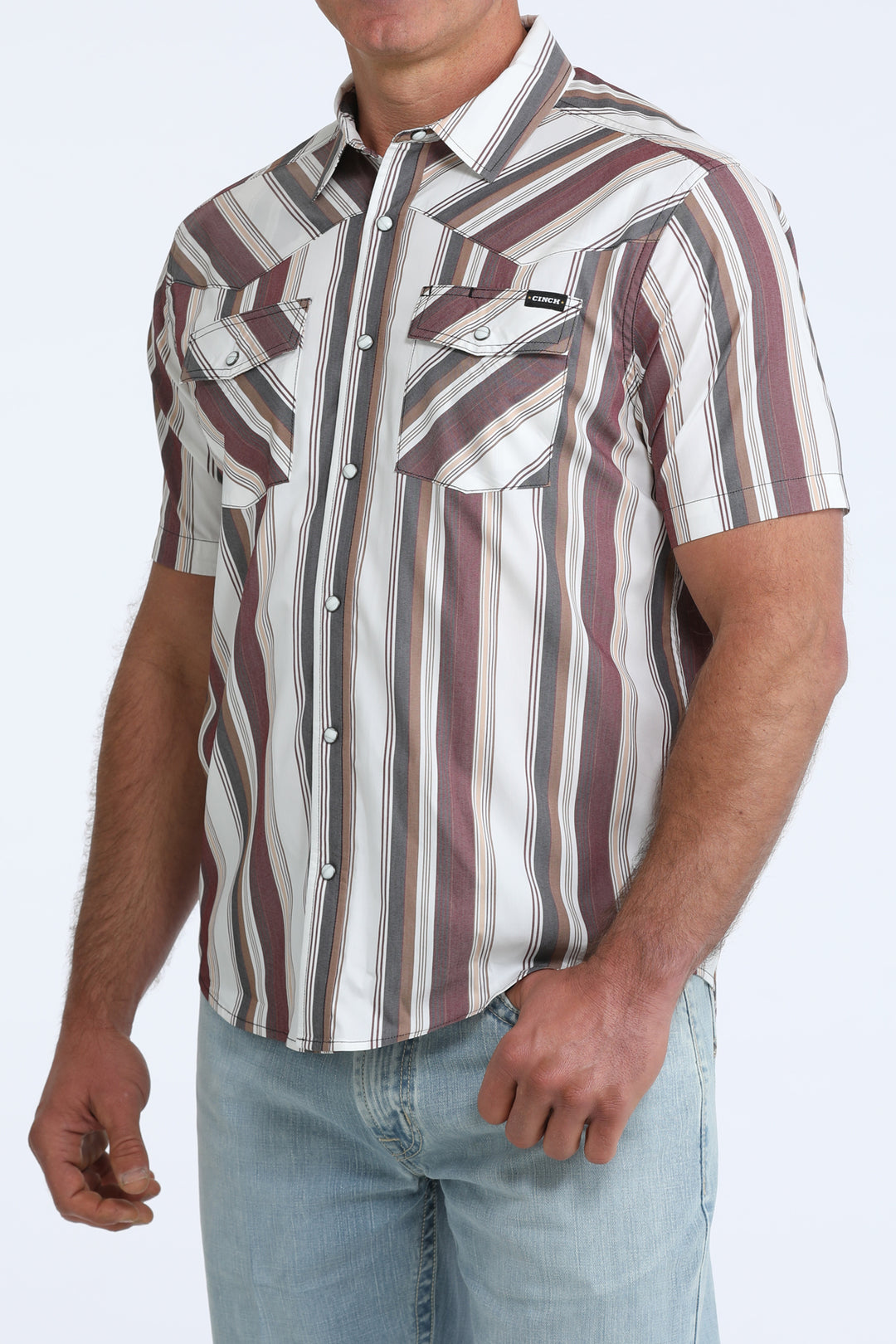 Men's Cinch Short Sleeve Camp Shirt - MTW1402015