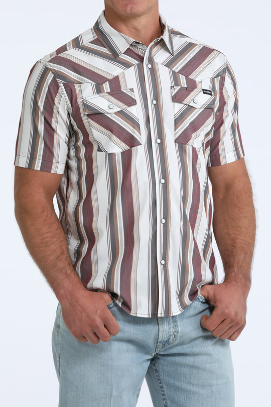 Men's Cinch Short Sleeve Camp Shirt - MTW1402015