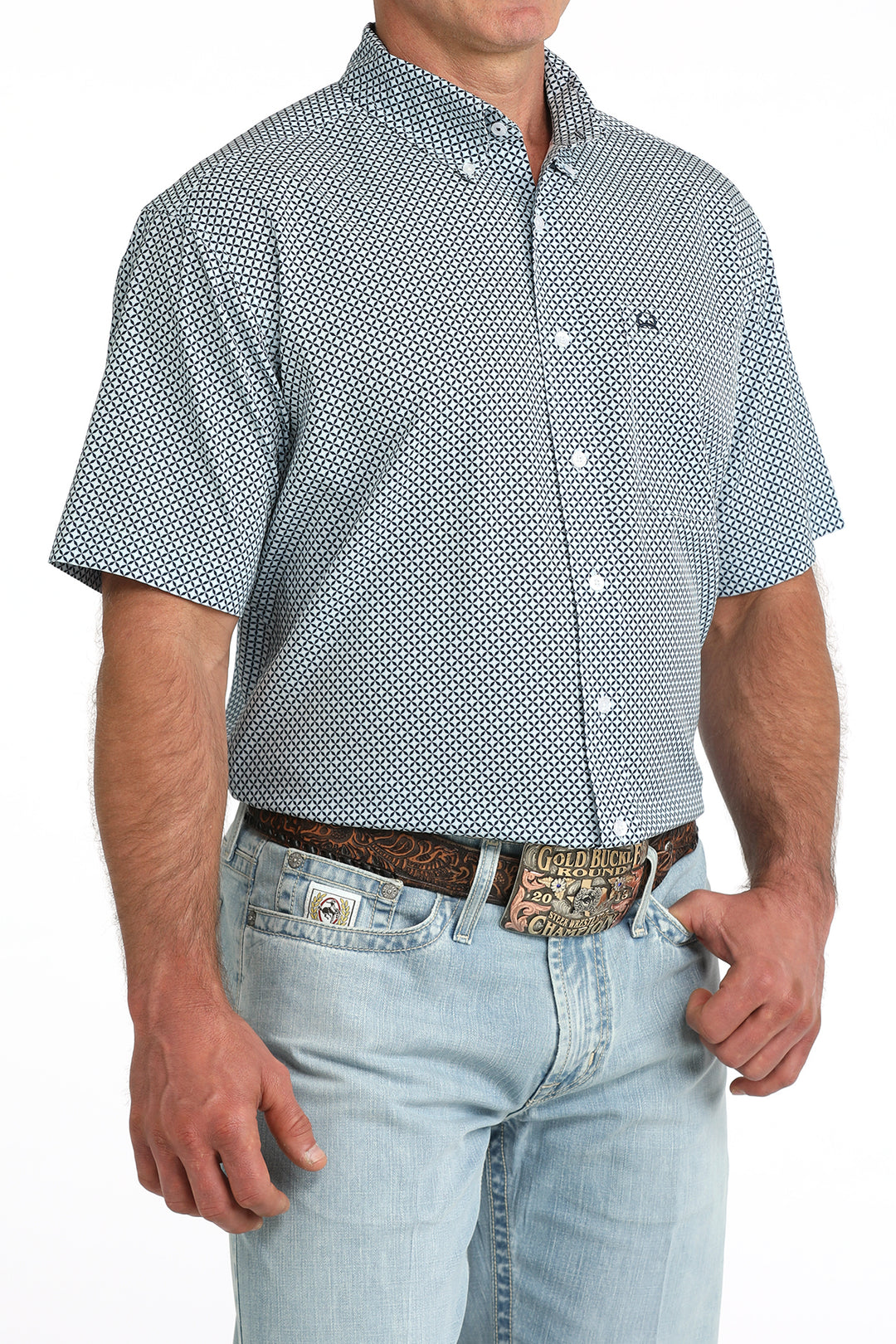 Men’s Cinch Arenaflex® Button-Down Western Shirt - MTW1704171