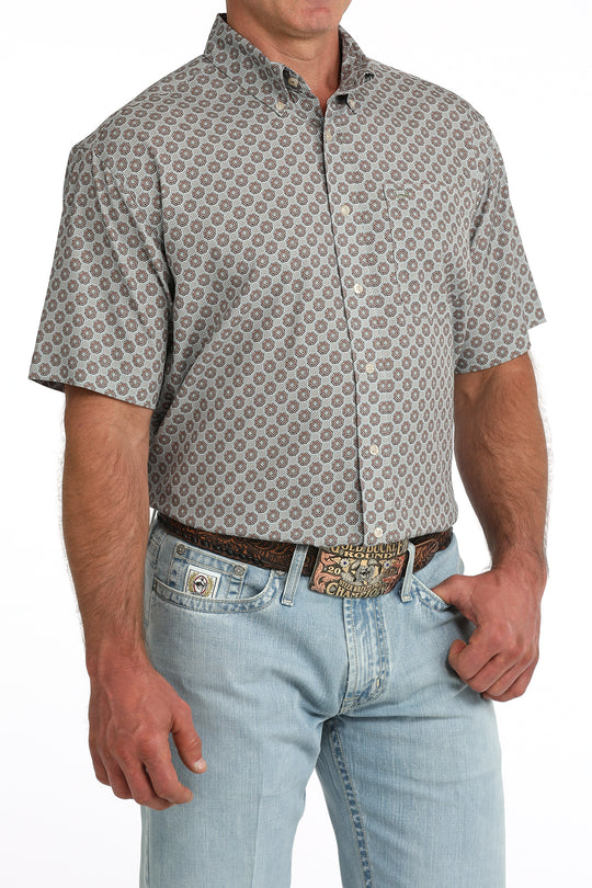 Men’s Cinch Arenaflex® Button-Down Western Shirt - MTW1704175