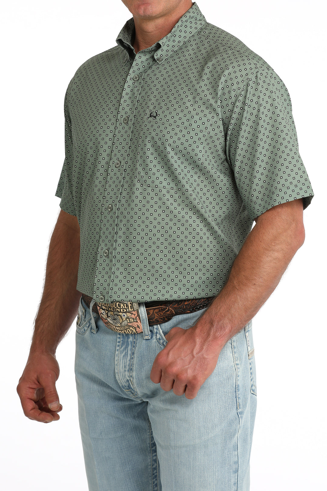 Men’s Cinch Arenaflex® Button-Down Western Shirt - MTW1704176