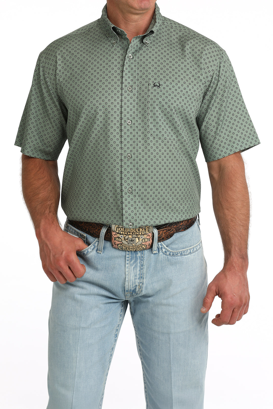 Men’s Cinch Arenaflex® Button-Down Western Shirt - MTW1704176