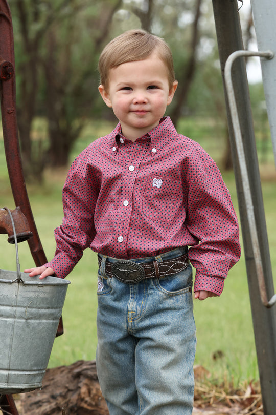 Boys Cinch Long Sleeve Shirt - MTW7061420/MTW7060420