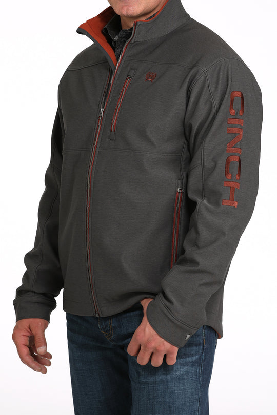 Men's Cinch Charcoal Concealed Carry Bonded Jacket - MWJ1583010
