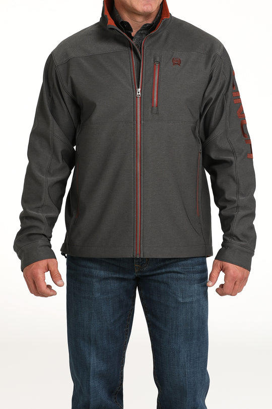 Men's Cinch Charcoal Concealed Carry Bonded Jacket - MWJ1583010