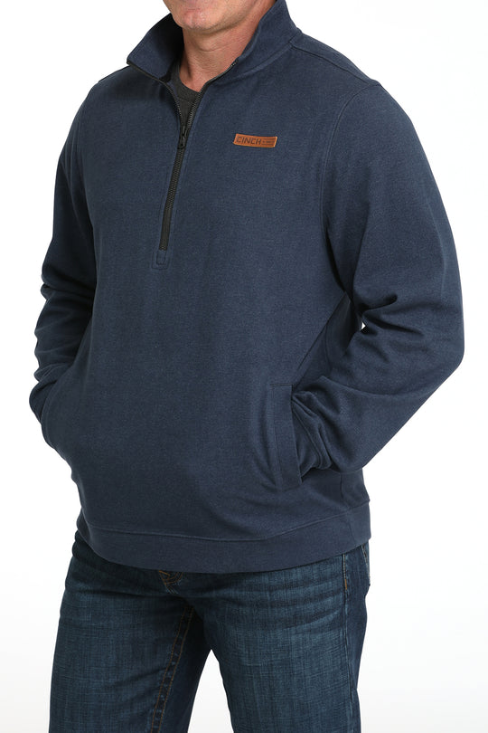 Men's Cinch Navy 1/2 Zip Pullover