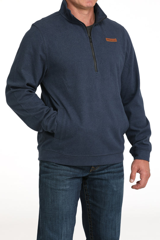 Men's Cinch Navy 1/2 Zip Pullover