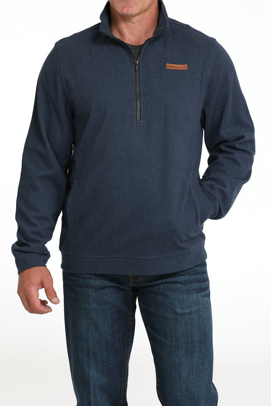 Men's Cinch Navy 1/2 Zip Pullover