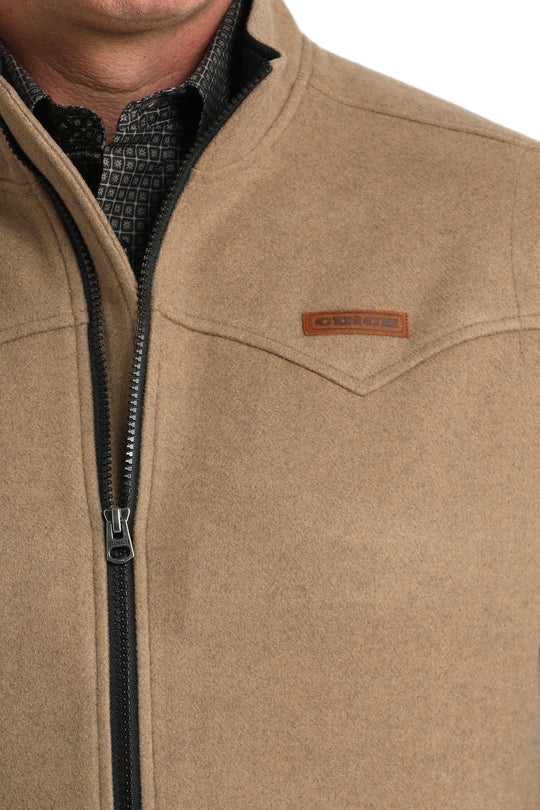 Men's Cinch Khaki Vest - MWV1934002