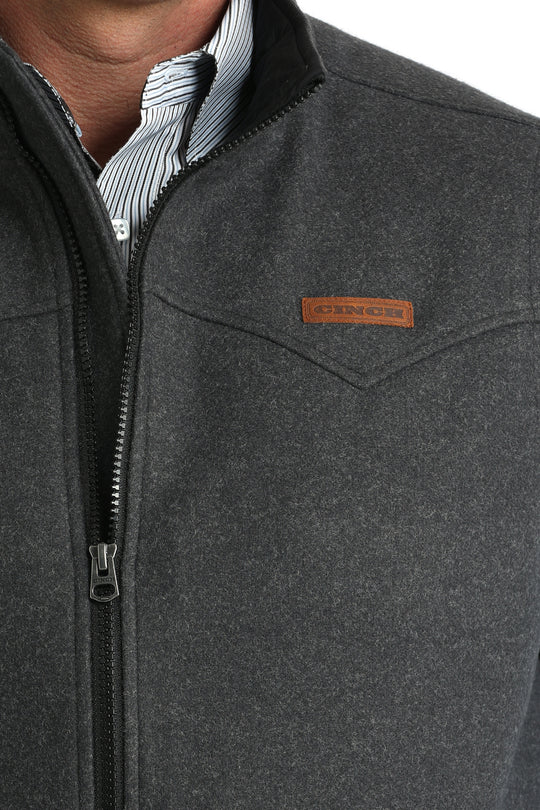 Men's Cinch Charcoal Vest - MWV1934004