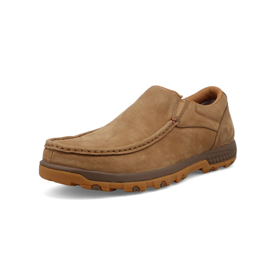 Men's Twisted X Slip On Camel Driving Moc - MXC0022