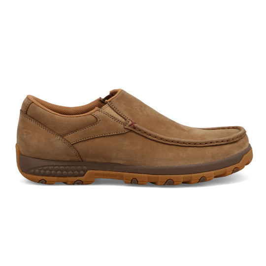 Men's Twisted X Slip On Camel Driving Moc - MXC0022
