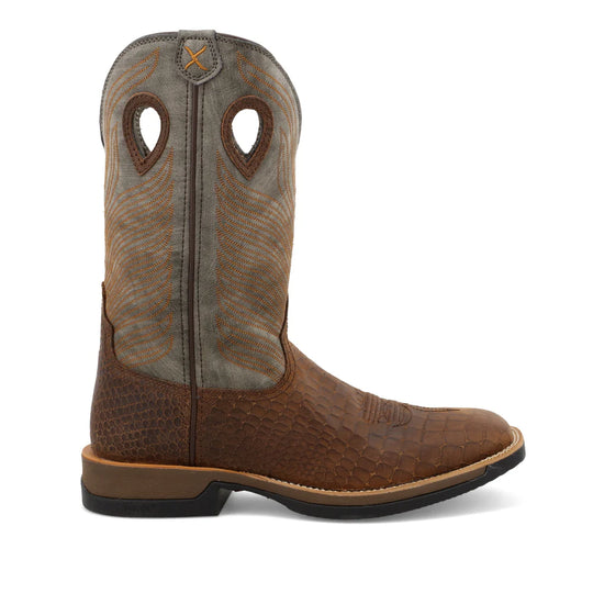 Men's Twisted X Croc Print 12" Tech X™ Boot - MXW0003