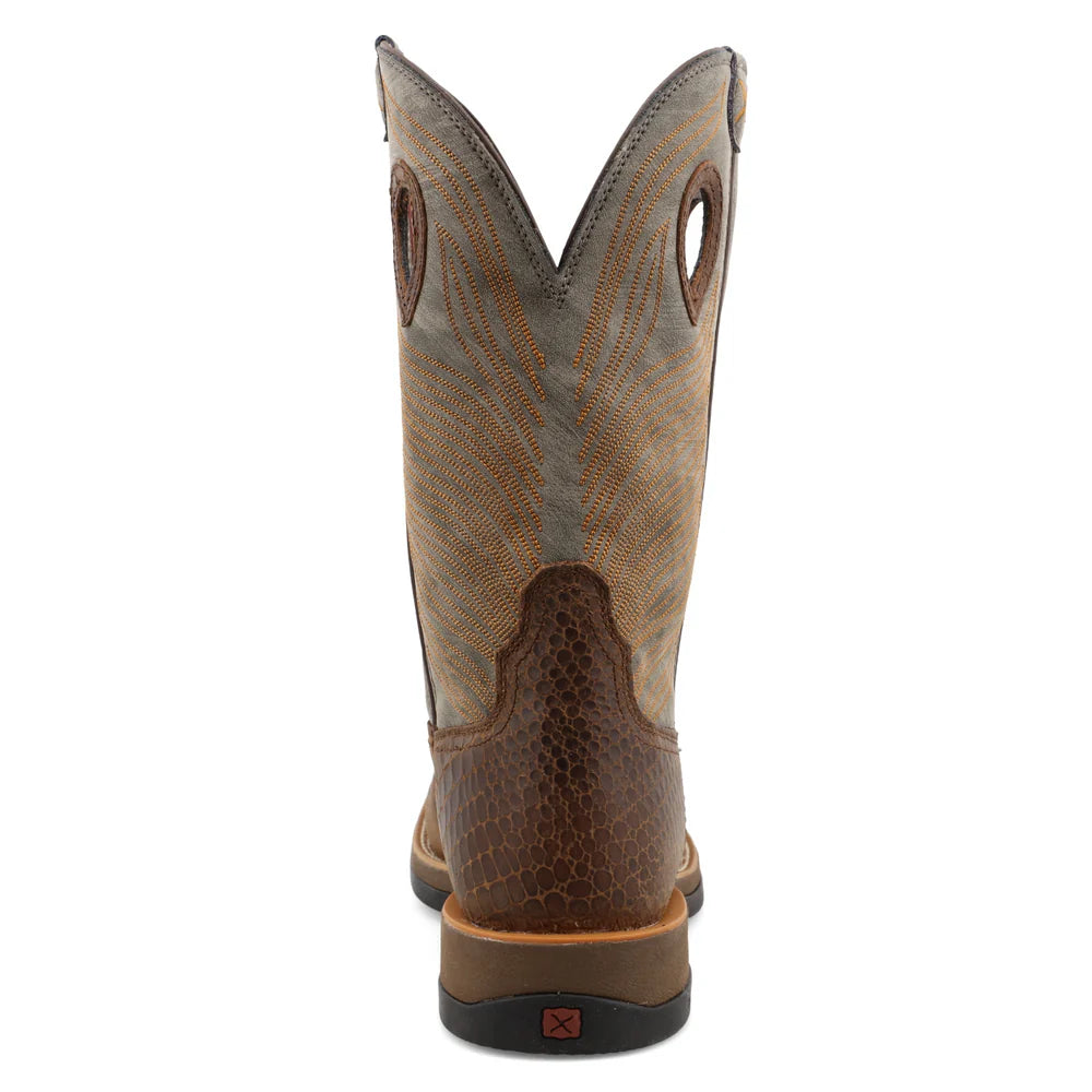 Men's Twisted X Croc Print 12" Tech X™ Boot - MXW0003