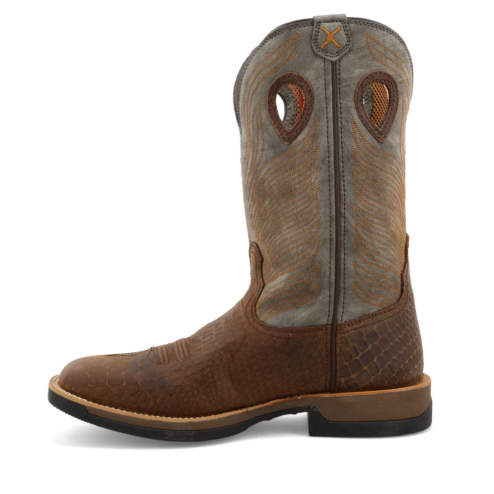 Men's Twisted X Croc Print 12" Tech X™ Boot - MXW0003