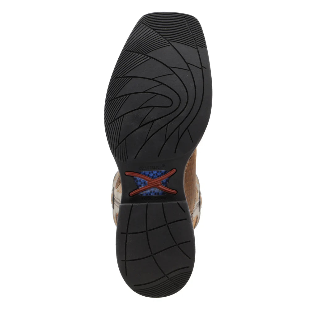 Men's Twisted X Croc Print 12" Tech X™ Boot - MXW0003