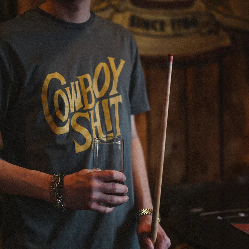 Cowboy Sh!t Margarita Charcoal T-Shirt - 182