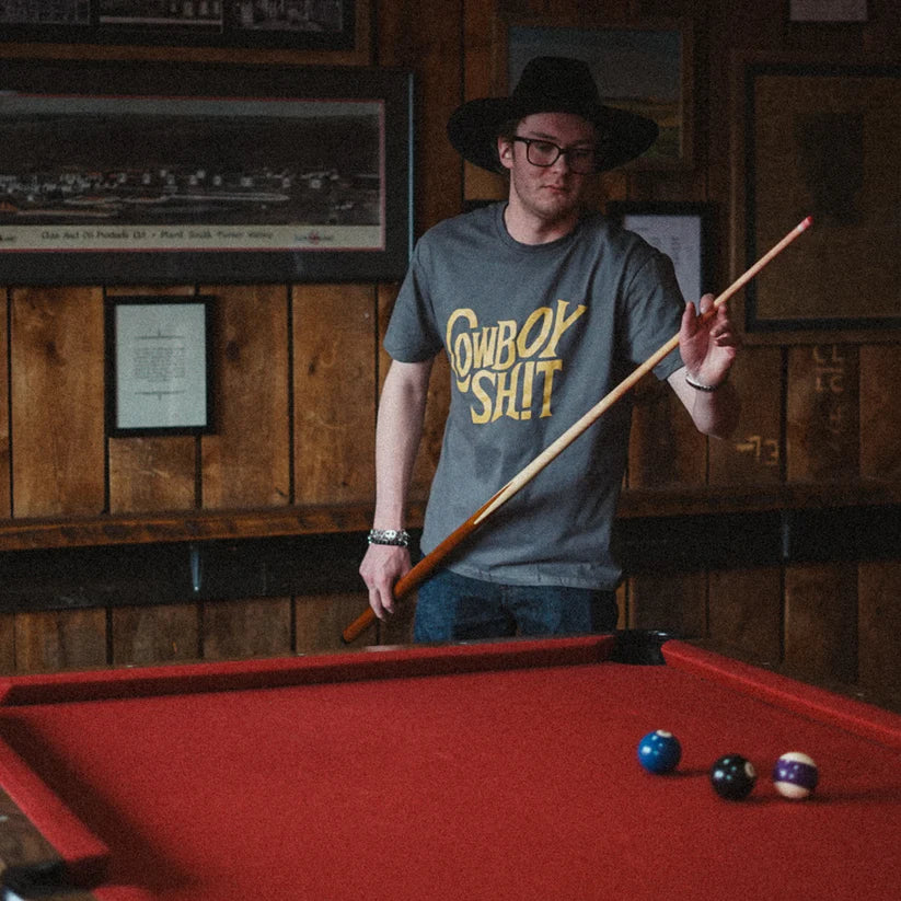 Cowboy Sh!t Margarita Charcoal T-Shirt - 182