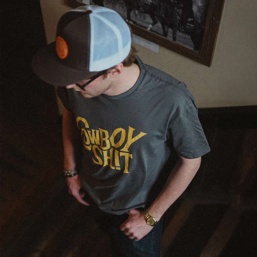 Cowboy Sh!t Margarita Charcoal T-Shirt - 182