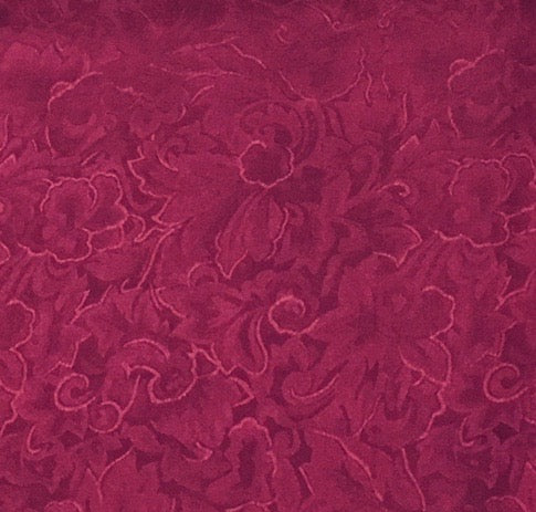 Wyoming Trading Maroon Jacquard Silk Wild Rag