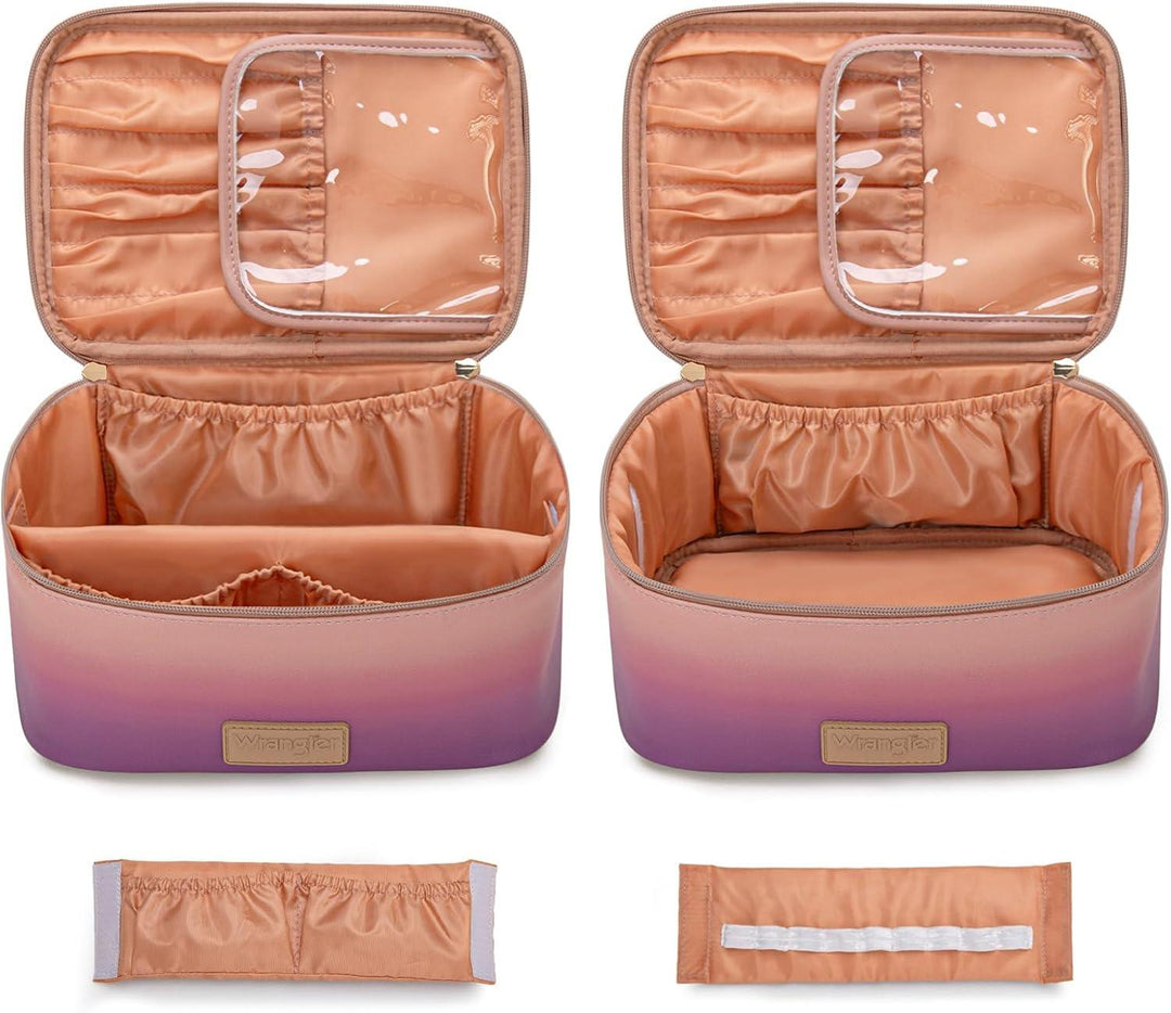 Wrangler Travel Makeup Bag 2pcs - WG392-9000PP