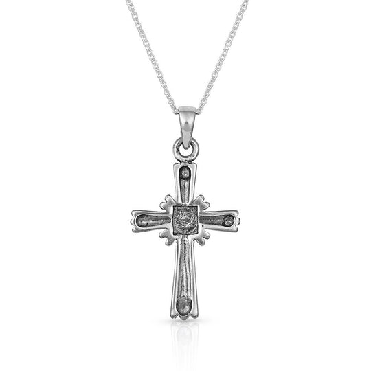 Montana Silversmiths Faith Beaming Cross Necklace - NC4911