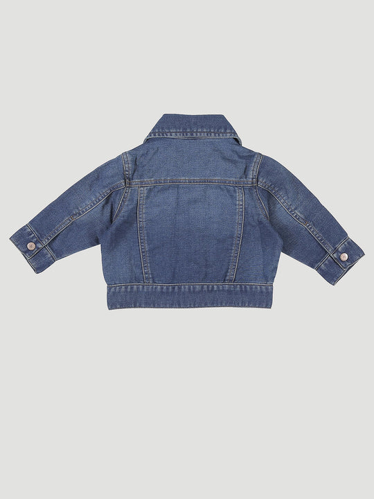 Baby Wrangler Long Sleeve Classic Denim Jacket - PQK126D