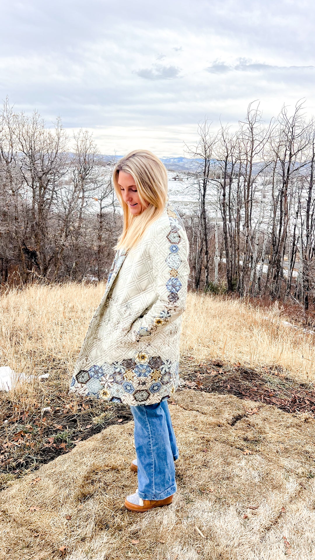 LovLei Ranch Born To Run Dusted Quilted Jacket