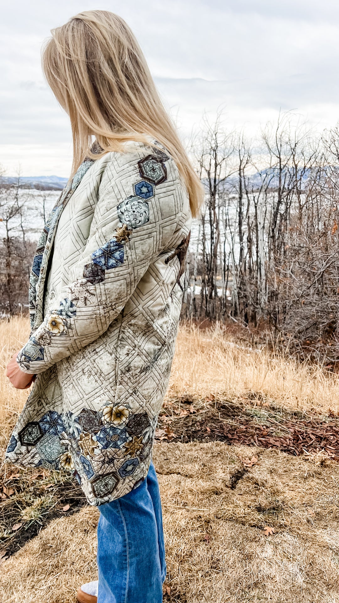 LovLei Ranch Born To Run Dusted Quilted Jacket