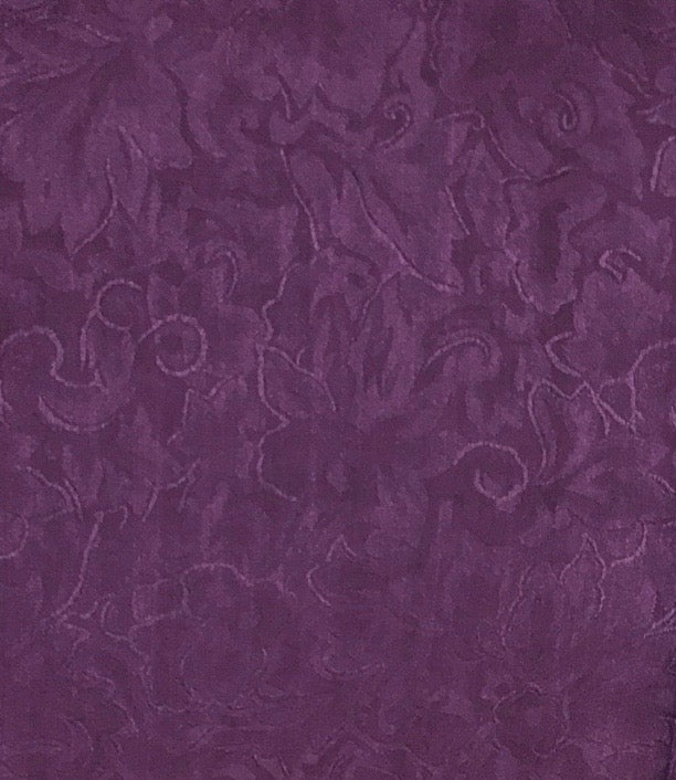 Wyoming Trading Plum Jacquard Silk Wild Rag