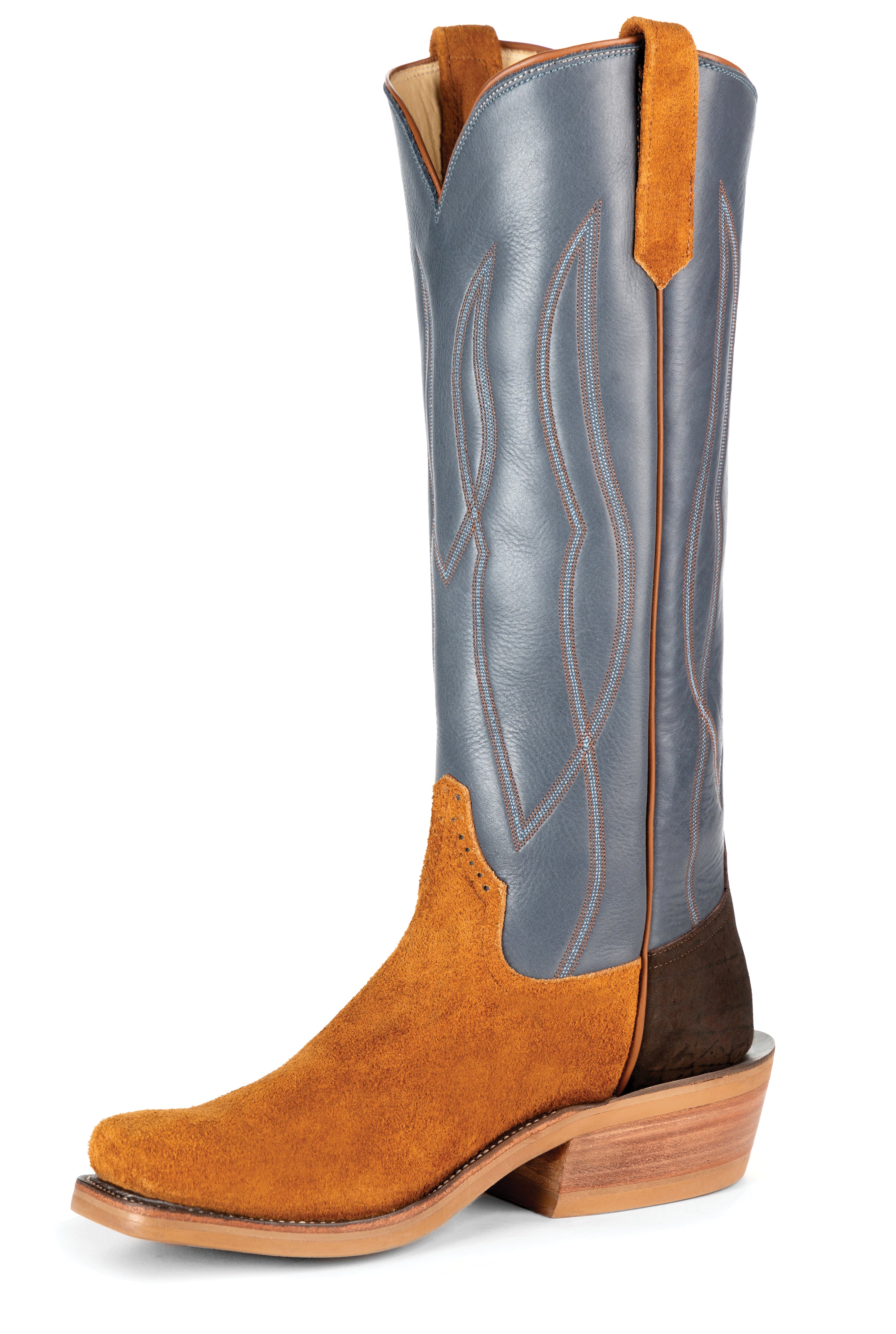 Men's Rios of Mercedes Rust Crazyhorse Reversed with 16