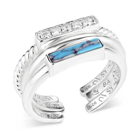 Montana Silversmiths Triple Threat Stacked Ring Set - RG6218