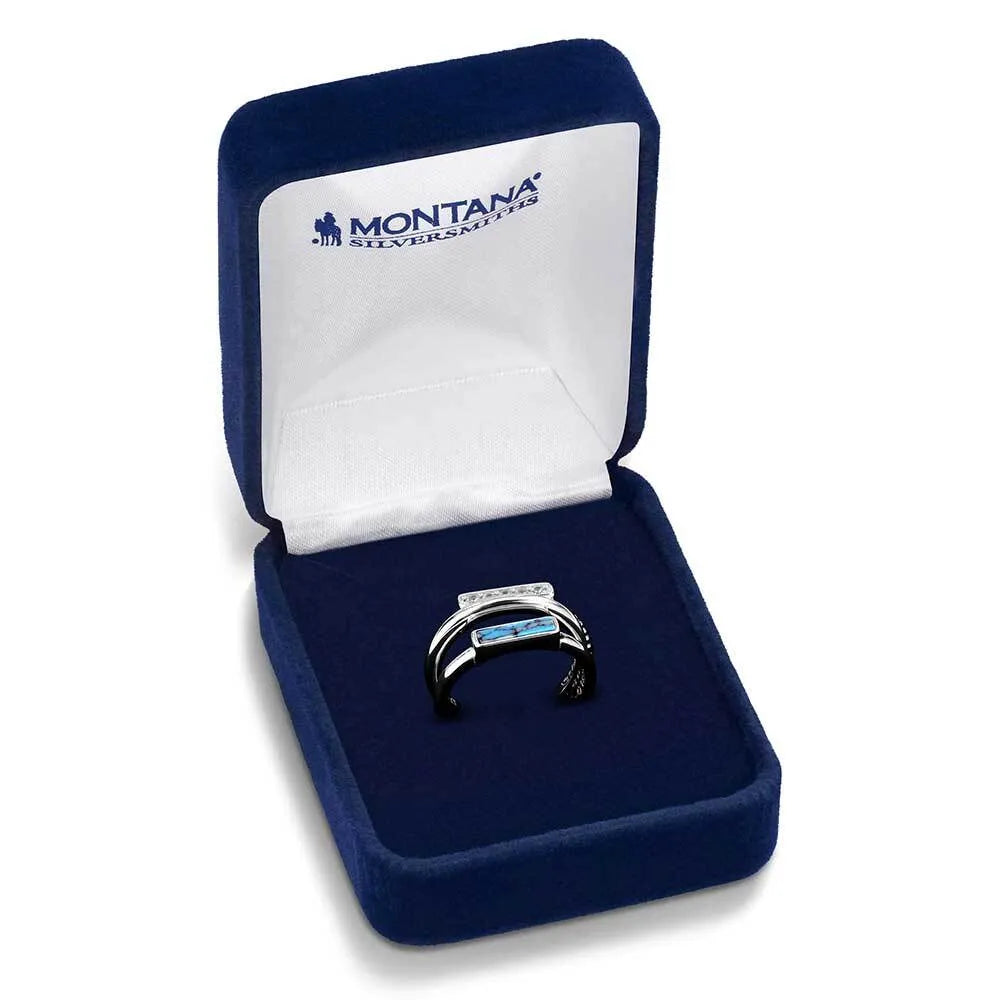 Montana Silversmiths Triple Threat Stacked Ring Set - RG6218