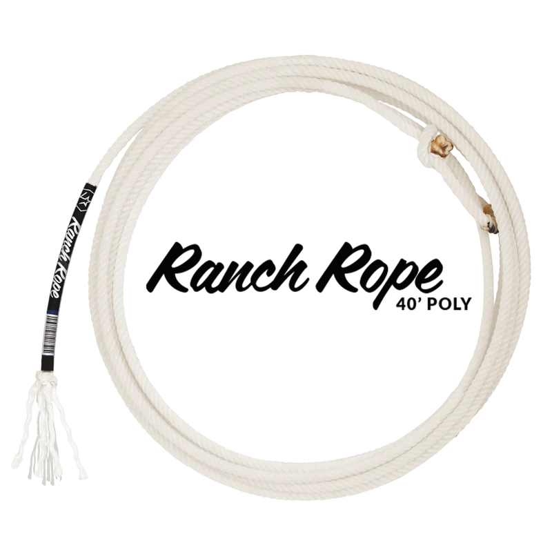 Lone Star Ropes The Ranch Rope, 40-Foot Poly