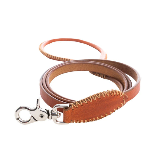 Myra Exploradora Dog Leash in Caramel - S-10636