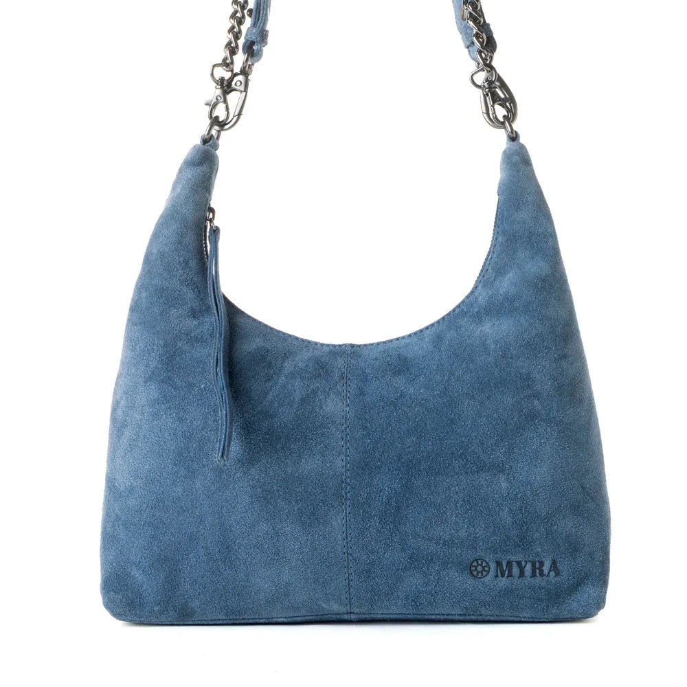 Myra Windrow Genuine Suede Bag - S-13329