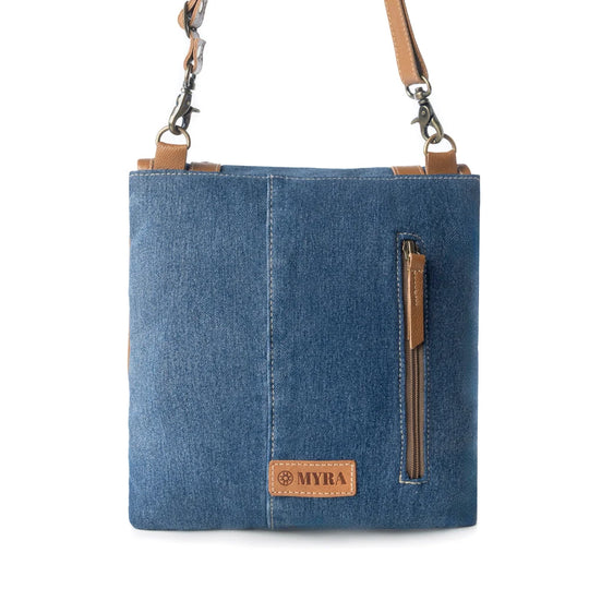 Myra Myra Dustrider upcycled canvas vintage style Concealed-Carry Bag - S-13941