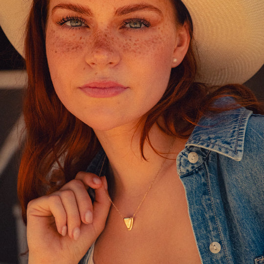 SpurWest Trading Co. Kendall Snip Toe Necklace