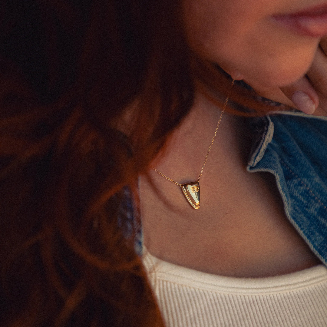 SpurWest Trading Co. Kendall Snip Toe Necklace
