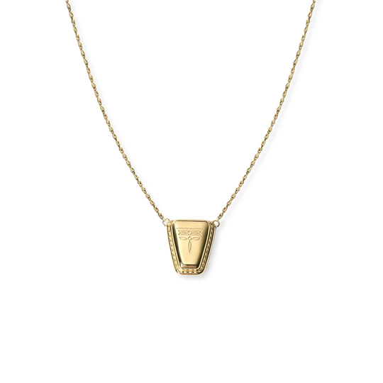 SpurWest Trading Co.  Dallas Square Toe Necklace