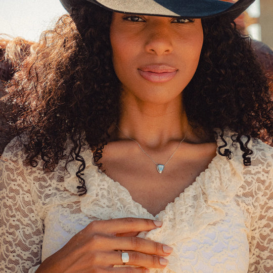 SpurWest Trading Co.  Austin Round Toe Necklace