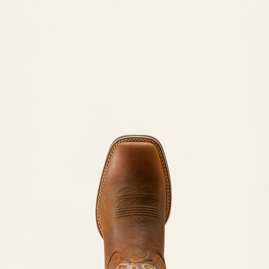 Men's Ariat Ricochet Wetherford Chestnut Western Boot - 10050938