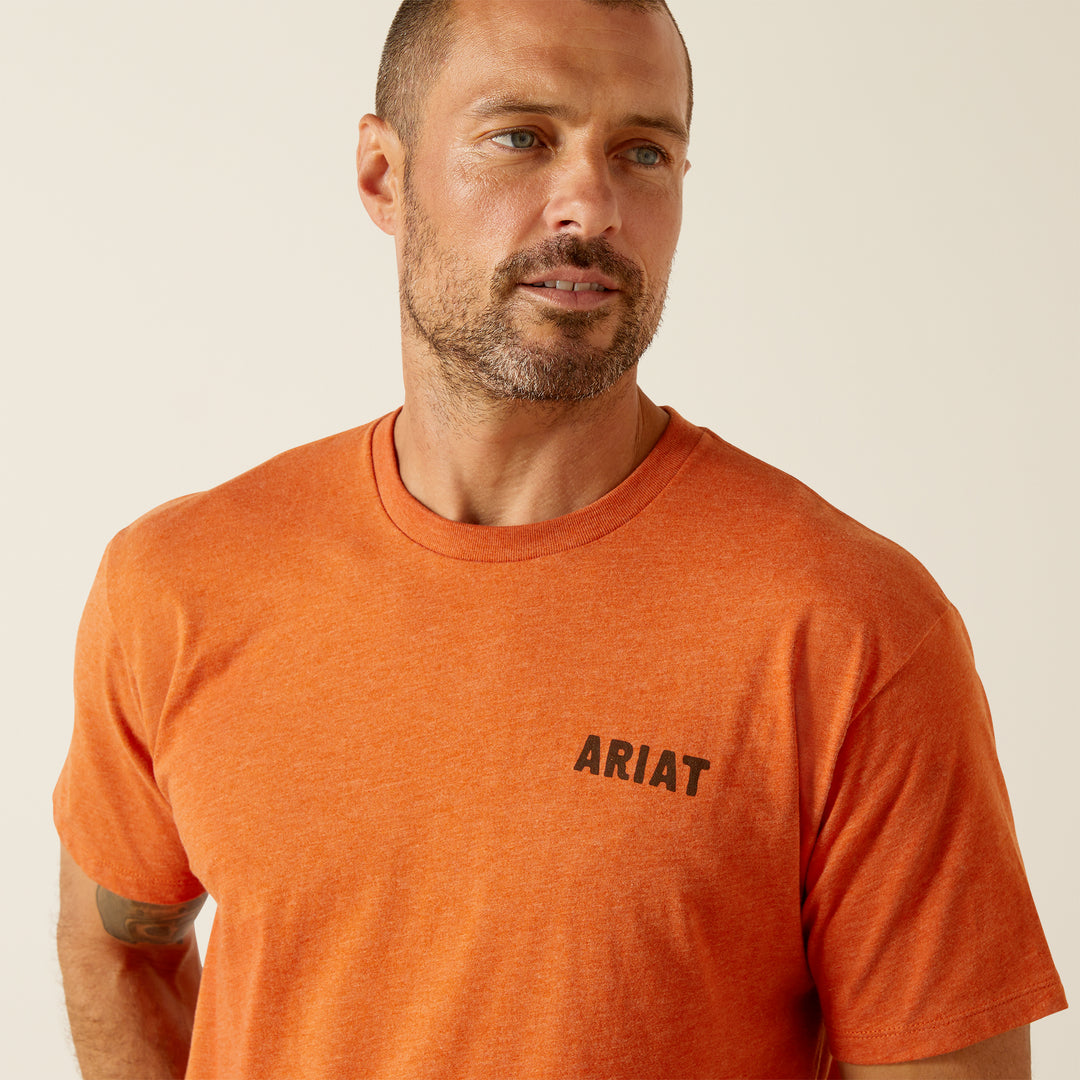 Men's Ariat Rattler Skull T-Shirt - 10051754