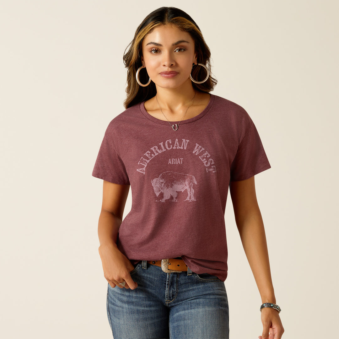 Ladies Ariat American West T-Shirt - 10051772