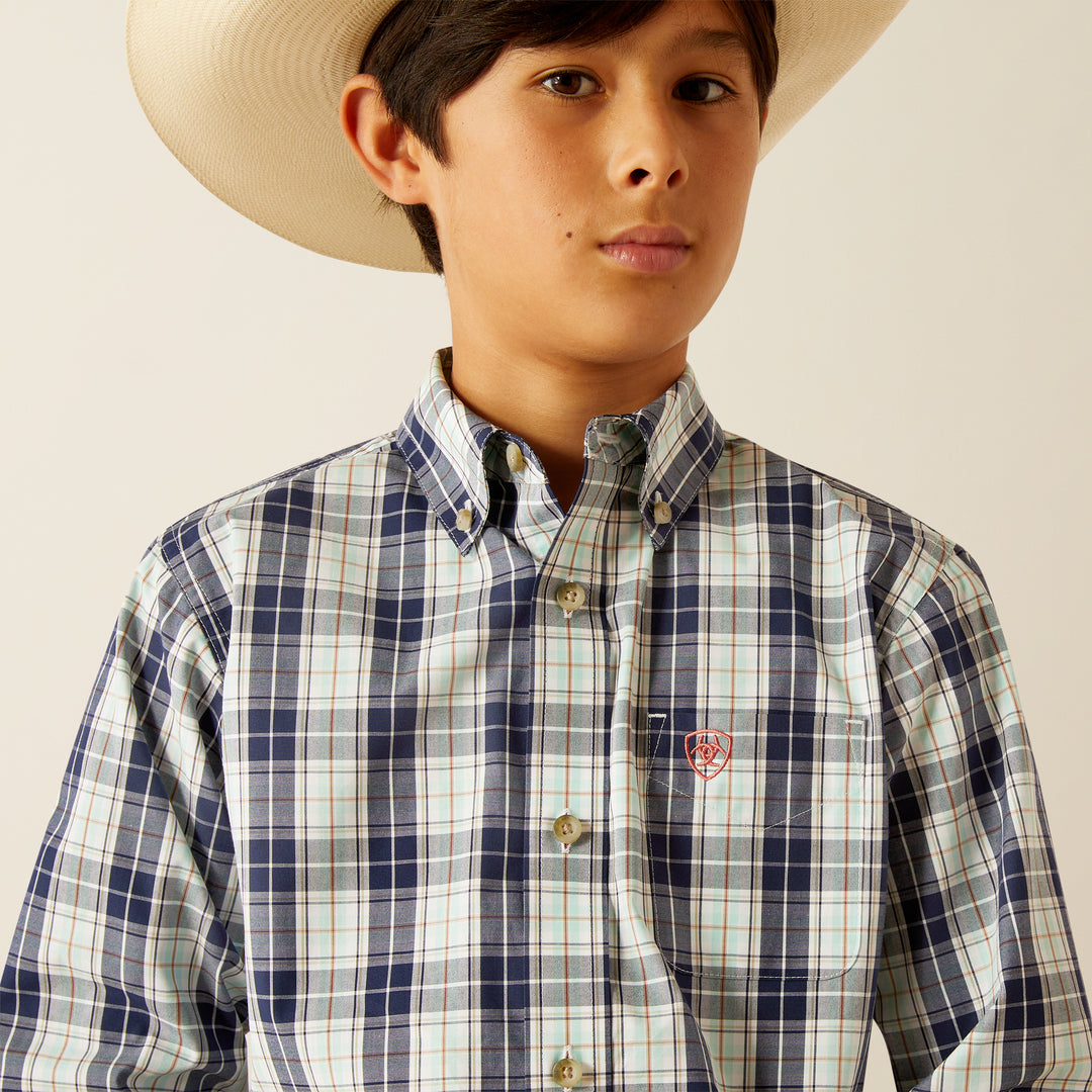 Boys Ariat Pro Series Curtis Classic Fit Shirt - 10054786