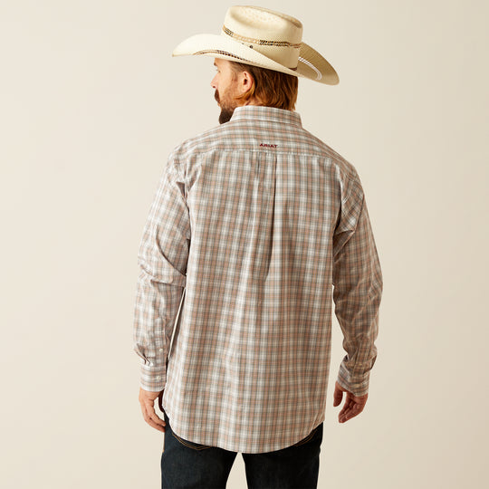 Men's Ariat Pro Series Grey Classic Fit Shirt - 10054650