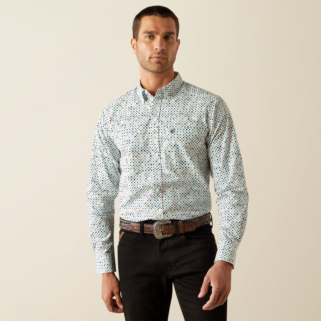Men's Ariat Jansen Fitted Shirt - 10054746